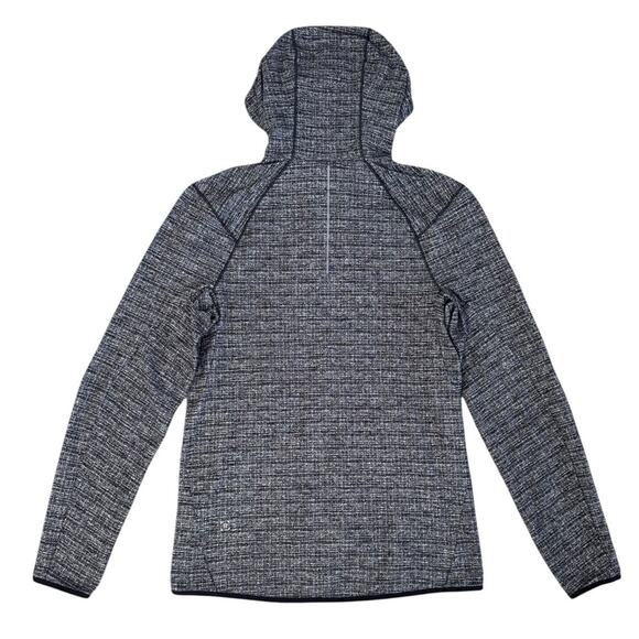 LULULEMON Serge Warm Full Zip Hoodie Heathered Gray Sweatshirt Pockets Men’s S - Picture 6 of 11